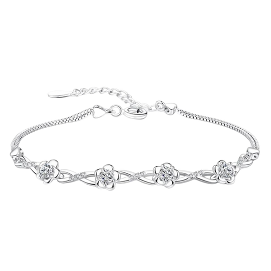 PLUM FLOWER BRACELET