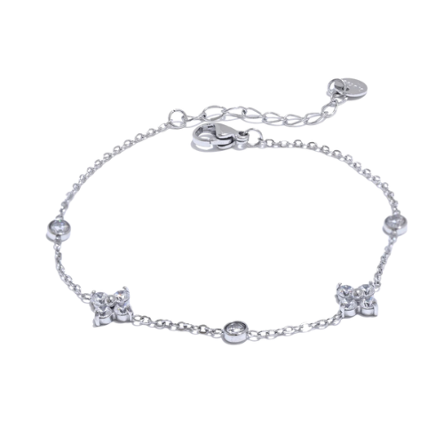 CRYSTAL FLOWER BRACELET