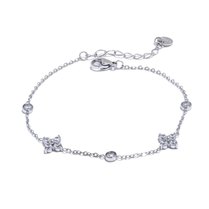 CRYSTAL FLOWER BRACELET