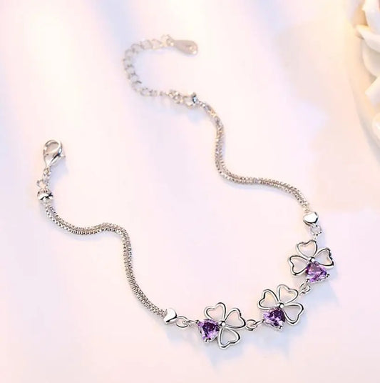 Lucky Amethyst Bracelet