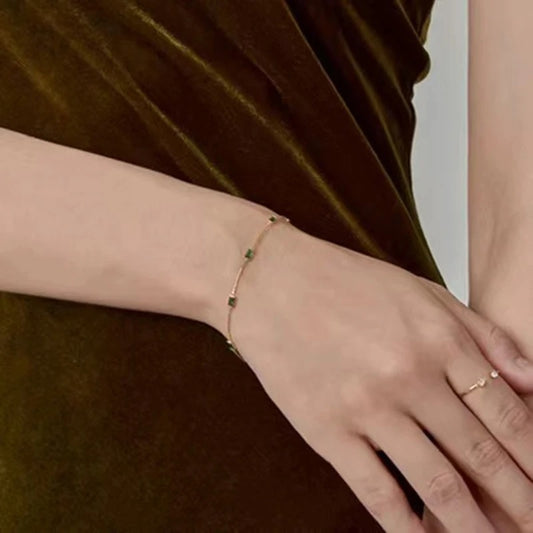 Emerald Grace Bracelet